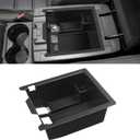 Center Console Organizer Tray Compatible with Mazda 2017-2025 CX-5 CX5 Accessories Armrest Storage Box ABS Console Insert Tray Container (Black Mat)