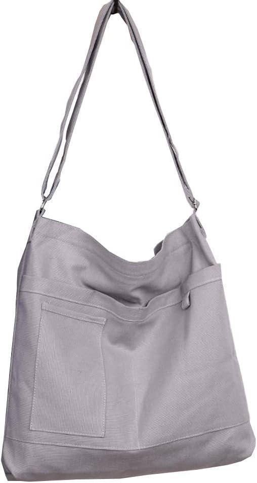 Economical Cotton Canvas Tote Bag,Women Hobo Shoulder Bag Crossbody Handbag with 3 External Pocket,Zipper Closure Economical Cotton Canvas Tote Bag,Women Hobo Shoulder Bag Crossbody Handbag with 3 External Pocket,Zipper Closure