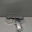 Money Gun Shooter  RUVINCE Money Gun for Movies That Look Real, Prop Gun Make it Rain, Handheld Cash Gun for Game Movies Party (Silver)