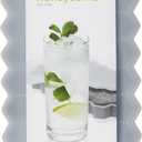 True Honeycomb Silicone Ice Tray with Lid, Flexible Cube Mold for Mini Ice Cubes, Jello Shots, Candles, or Mini Soap, Durable Silicone Mold for Creative Bar Cart Accessories, Home Bar Gifts, Set of 1