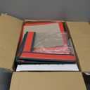 Dicasser Christmas Ornament Storage with 8 Tray Dividers-Adjustable for 128-3 72-4 32-6 Holiday Ornaments, Fit Many Sizes Ornaments (Body Green-Cover Clear)