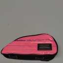 RideRow Compact Bike Top Tube Bag  Waterproof Bicycle Frame Pouch, Fits Up to 6.1" Phone, Narrow No-Rub Design, Secure 3-Point Mount, Cycling Storage for Mountain & Road Bike (Pink)