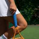 10 x Get A Grip - Custom Tennis Racket Grip Tape - Anti-Slip/Quick-Drying Tennis Overgrips - Precut Badminton Racket Grip with Finishing Tape