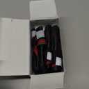 QUMY Dog Shoes for Large Dogs, Medium Dog Boots & Paw Protectors for Winter Snowy Day, Summer Hot Pavement, Water-Resistant in Rainy Weather, Outdoor Walking, Indoor Hardfloors Skid-Resistant Sole (Size 1: 1.8''x2.3''(W*L) (Pack of 4)) Red