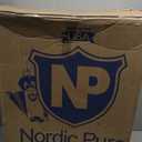 Nordic Pure 16x25x4 (15_1/2 x 24_1/2 x 3_5/8) Pleated MERV 12 Air Filters 2 Pack