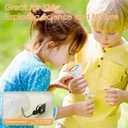 Microscope for Kids, SKYBASIC 2" IPS Screen 1000X Handheld Digital Microscopes HD Pocket Portable Mini USB Microscope Camera, PC Compatible, Science Edu Fun Birthday Gifts Toys for Children Students