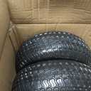 2 Pcs 11x4.00-5 Flat Free Lawn Mower Tire and Wheel, for Zero Turn Mower