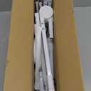 Baby Bed Rail Guard for Toddlers - 35.4" Toddler Bed Rails for Crib,Twin,Full, Queen Bunk Size Bed Swing Down Bedrail Extral Tall Child Safety Side Railing Guards for Kids (36 Inch, White)