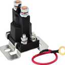 12V Universal Relay Solenoid 4 Post Plow Compatible with Western Fisher Meyer Snowplow Blade Replace 4332982030