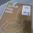 Jool Baby Quick Flip Toilet Seat, Built-in Potty & Splash Guard (Elongated)
Potty Seat Stays Out of the Way of Adults & Is Easy for Kids to Flip Down – Slow Close Minimizes Noise & Pinching