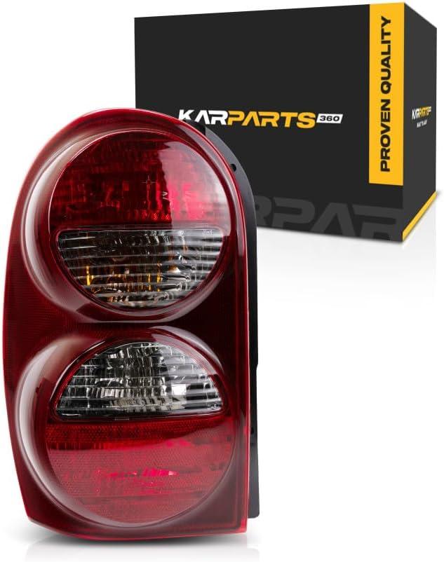 CarLights360 For Jeep Liberty Tail Light 2005 2006 2007 Driver Side | Rear | Replacement For CH2800158