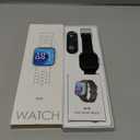 Kids Smart Watch with Puzzle Games, 1.83" Kids Watches Heart Rate, Sleep Monitor, Pedometer, Alarm Clock, Flashlight, Gift for 6-16 Year Old Boys Girls Toys (Black)