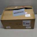 NKPU 52inch Ceiling Fans with Lights, Low Profile Ceiling Fan with Light and Remote/APP Control, DC Reversible Motor, Noiseless, Flush Mount, Brown Ceiling Fan for Bedroom Indoor/Outdoor Use