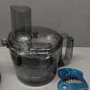 10 Cup Food Processor, Glass Blender and Grinder, 5 Food Blades,   7.87"D x 7.87"W x 16"H