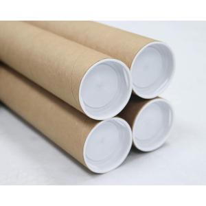 MagicWater Supply Mailing Tube - 2 in x 36 in - Kraft - 4 Pack - for Shipping and Storage of Posters, Arts, Crafts, and Documents
