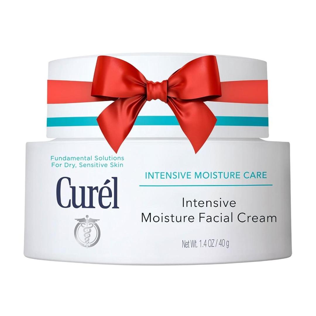 Curel Japanese Skin Care Intensive Face Moisturizer Cream, Hydrating Face Lotion for Dry to Very Dry Sensitive Skin, Anti-Aging, Fragrance-Free, Anti-Wrinkle Japanese Skin Care, 1.4 Oz