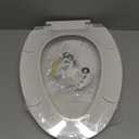 Elongated Toilet Seat 18.5" - Soft Close, Durable PP Toilet Seat, Easy Installation & Removal, Fits Most Toilet Bowls