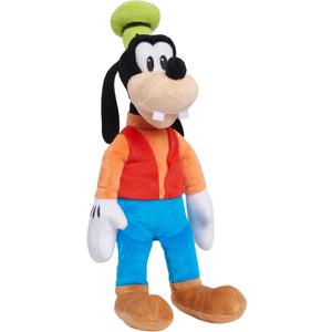 Disney Junior Mickey Mouse Small Plushie Goofy Stuffed Animal, Kids Toys for Ages 2 Up by Just Play