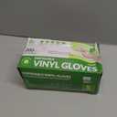 Disposable Vinyl Gloves, Food Safe, Latex-Free Powder-Free Clear Plastic Gloves for Cooking, House Clean, Food Prep (Small)