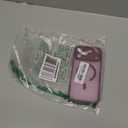 Magnetic for iPhone 17 Pro Max Case, with Camera Lens Protector, Compatible with Magnetic, Slim Shockproof Bumper Soft Silicone Metallic Luster Phone Case for iPhone 17 Pro Max, Burgundy