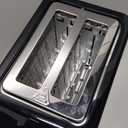 Chefman Smart Touch 2 Slice Digital Toaster, 6 Shade Settings, Touchscreen Controls, Extra-Wide Slots for Thick Breads & Bagels, +10 Seconds, Defrost, Removable Crumb Tray  Stainless Steel