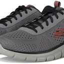 Skechers Men's Track Leshur | Casual, Memory Foam, Machine Washable, Vegan, Lightweight Mesh, Traditional Lace-up Size 10.5 Men