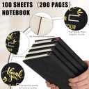 Chuangdi 20 Pcs Employee Appreciation Gift Bulk A5 Leather First Day of School Gifts Thank You Gifts 10 Inspirational Notebook and 10 Motivational Ballpoint Pen for Coworker Team Teachers Student