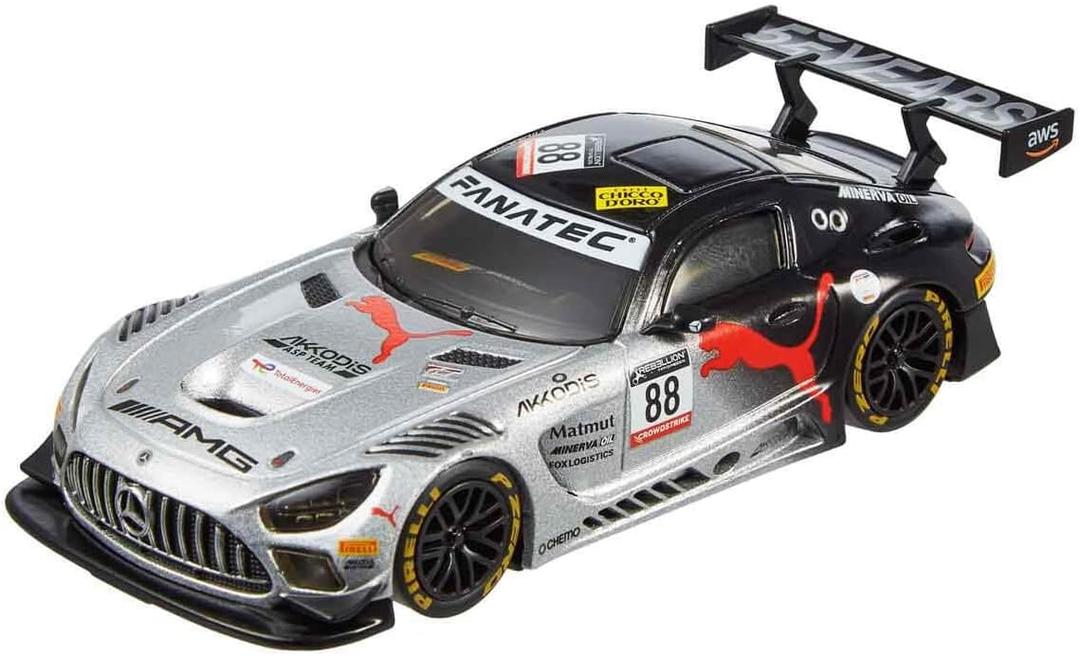 Hot Wheels Real Riders Mercedes-AMG GT3 Die Cast Car 1:43 Scale HMD44 (Multicoloured)
