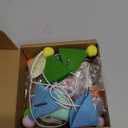 12 Pack Mini Party Hats for Stuffed Animals Figures, Tiny Finger Hats for Small Toys Dinosaur for Birthday Party Decoration Cake Toppers