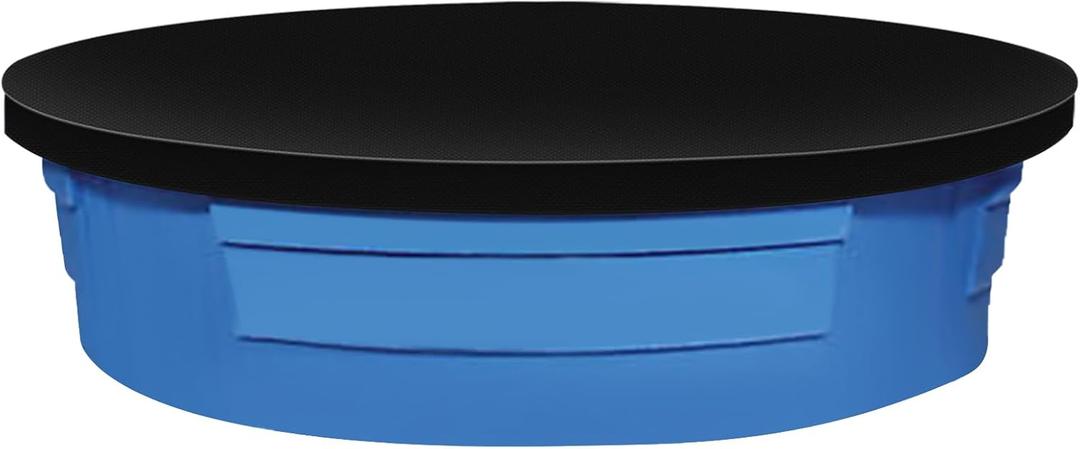 9 Feet Round Plastic Stock Tank Pool Cover, Waterproof Oxford Cloth Pool Cover Protector, 9ft x 12 inch