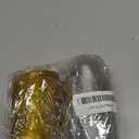 Zezzxu 50 Pack Mini Cake Containers, Clear Plastic Small Cupcake Boxes with Dome Lids for Individual Chocolate Covered Cookies, Strawberry, Mooncake (Gold)