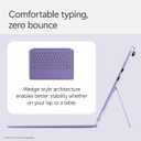 Microsoft Surface Pro Keyboard and Slim Pen 2 Bundle for Surface Pro 12" Device, Alcantara Material, Violet