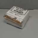 Wesiti 80 Packs Small Thank You Gift Bags, Coquette Bowknot Party Favor, Bow Ribbon Boxes for Wedding Bridal, 4.5 x 1.8 x 3.9 In(White Foil)