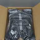 ZELUS Weighted Vest, 12lb Weight Vest with Reflective Stripe for Workout, Strength Training, Running, Fitness, Muscle Building, Weight Loss, Weightlifting (Black)