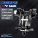 AT179792 Hydraulic Pump Fits for John Deere Backhoe Loader 310L
310G 310E 310J 310K 210P 210L 310P 315SG 710D, Replaces 324-911-0306, 3249110306, 3249110538