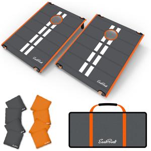 EastPoint 2x3 Ultra-Portable Cornhole Set with 8 Bean Bags