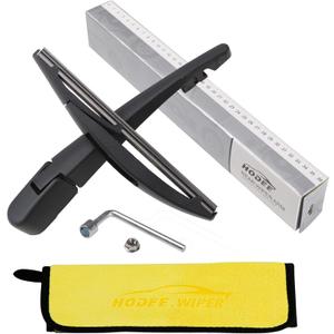 Rear Wiper Arm Blade Nut Set Replacement for Toyota Corolla IM 2017-2018,Back Windshield Wiper Assembly with Window Wiper Cap Cover Accessories,OE: