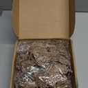 Jutom 36 Pcs Christmas Tree Butterfly Ornaments 3 Sizes 3D Glitter Hollow Butterfly Decorations Xmas Butterflies Wall Hanging Decor with Clips and Stems for Christmas Tree Wreath (Champagne Gold)