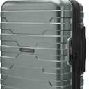 BAGSMART Carry On Luggage 22x14x9 Airline Approved with Spinner Wheels,Lightweight 20 Inch Luggage with TSA Lock,Expandable Hard Shell Carry On Suitcases for Men Women,Olive