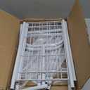 Kids Clothing Rack, Small Clothes Shelf with Metal Storage Shelf, Kids Dress Up Storage Rack, (White)