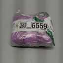 3x60g Purple Yarn for Crocheting and Knitting;3x66m (72yds) Cotton Yarn for Beginners with Easy-to-See Stitches;Worsted-Weight Medium #4;Cotton-Nylon Blend Yarn for Beginners Crochet Kit Making