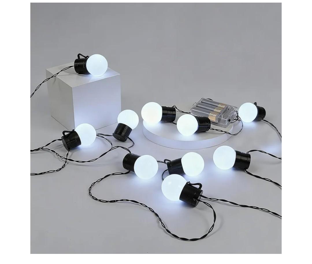 Imprsv Battery Operated String Lights for Marquee Light Up Letters Numbers White Indoor Outdoor Cool White Light Bulbs Bedroom Wall Christmas Decor Wedding Birthday Party Decoration