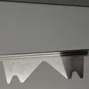 Stainless Steel Stove Gap Covers,Stove Gap Filler, Range Trim Kit, Stove Gap Guards, Heat Resistant and Easy to Clean, Easy retractable Length 13.8" to 27.5", Width 0.79",Silver(2PCS)