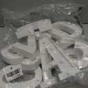 Graduation Decorations 2025 - 8 Light Up LED Marquee Letters "GRAD 2025" - Class of 2025 Ornaments Sign for Kindergarten Middle School Centerpiece Party Decorations
