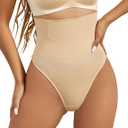 Shapewear Tummy Control High Waisted Panties for Women Seamless Slimming Body Shaper Underwear Girdle Panty, Size S-M