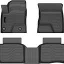 Auxko All Weather Floor Mats Fit for Mitsubishi Outlander PHEV 2026-2023 TPE Rubber Liners Outlander PHEV Accessories All Season Guard Odorless Anti-Slip Floor Mats