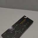 MZOO Luxury Sleep Eye Mask for Side Sleeper Men Women, Zero Eye Pressure 3D Sleeping Mask, Light Blocking Patented Design Night Blindfold, Soft Eye Shade Cover for Travel, Black