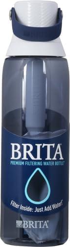 Brita 36386 Premium Water Filter Bottles, 26oz, Night Sky