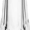 Crystal Flower Bud Vase Decorative Vase for Home or Dinner Table Outline Dimensions W3.1 x H7.1 with Gift Box