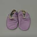Mejale Baby Soft Soled Leather Moccasins Anti-Slip Infant Toddler Shoes First Walkers(Light Purple, 6-12 Mos)